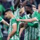 Les joueurs du Maccabi Haifa celebrant un but